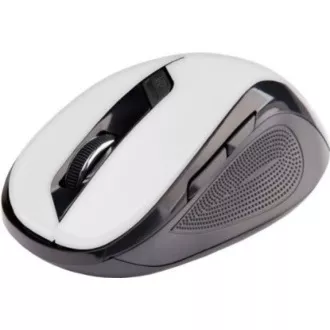 C-TECH myš WLM-02, čierna, bezdrôtová, 1600DPI, 6 tlačidiel, USB nano receiver