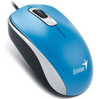 GENIUS myš DX-110, drôtová, 1000 dpi, USB, modrá GENIUS myš DX-110, drôtová, 1000 dpi, USB, modrá