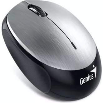 GENIUS myš NX-9000BT/ Bluetooth 4.0/ 1200 dpi/ bezdrôtová/ dobíjacia batéria/ strieborná