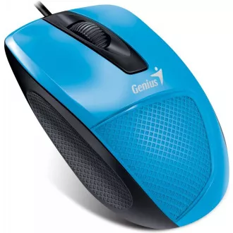 GENIUS myš DX-150X, drôtová, 1000 dpi, USB, modrá