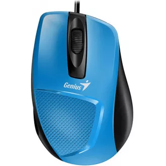 GENIUS myš DX-150X, drôtová, 1000 dpi, USB, modrá