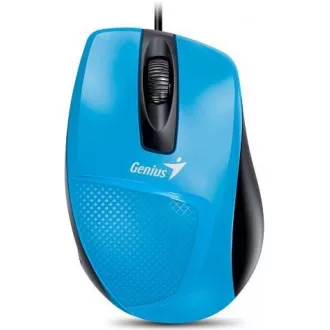 GENIUS myš DX-150X, drôtová, 1000 dpi, USB, modrá