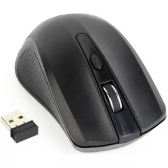 GEMBIRD myš MUSW-4B-04, čierna, bezdrôtová, USB nano receiver GEMBIRD myš MUSW-4B-04, čierna, bezdrôtová, USB nano receiver
