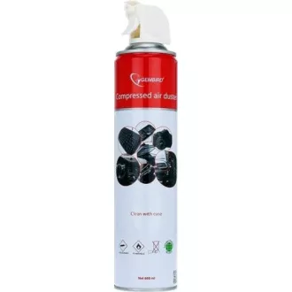 GEMBIRD Čistiaci spray, stlačený vzduch CK-CAD-FL600-01, 600ml