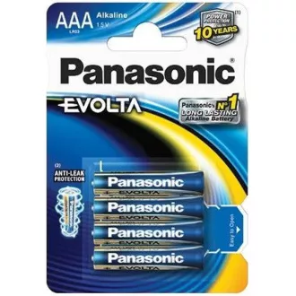 PANASONIC Alkalické batérie EVOLTA Platinum LR03EGE/4BP AAA 1, 5V (Blister 4ks) PANASONIC Alkalické batérie EVOLTA Platinum LR03EGE/4BP AAA 1, 5V (Blister 4ks)