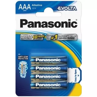 PANASONIC Alkalické batérie EVOLTA Platinum LR03EGE/4BP AAA 1, 5V (Blister 4ks) PANASONIC Alkalické batérie EVOLTA Platinum LR03EGE/4BP AAA 1, 5V (Blister 4ks)