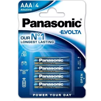 PANASONIC Alkalické batérie EVOLTA Platinum LR03EGE/4BP AAA 1, 5V (Blister 4ks) PANASONIC Alkalické batérie EVOLTA Platinum LR03EGE/4BP AAA 1, 5V (Blister 4ks)