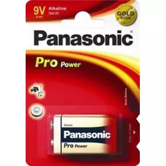 PANASONIC Alkalické batérie Pro Power 6LF22PPG/1BP 9V (Blister 1ks)