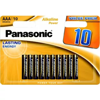 PANASONIC Alkalické batérie Alkaline Power LR03APB/10BW AAA 1, 5V (Blister 10ks)
