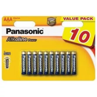 PANASONIC Alkalické batérie Alkaline Power LR03APB/10BW AAA 1, 5V (Blister 10ks)