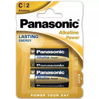 PANASONIC Alkalické batérie Alkaline Power LR14APB/2BP C 1, 5V (Blister 2ks)