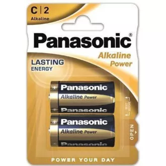 PANASONIC Alkalické batérie Alkaline Power LR14APB/2BP C 1, 5V (Blister 2ks)