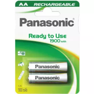 PANASONIC Nabíjacie batérie (Ready to Use - pre Časté použitie) HHR-3MVE/2BC 1900mAh AA 1, 2V (Blister 2ks)