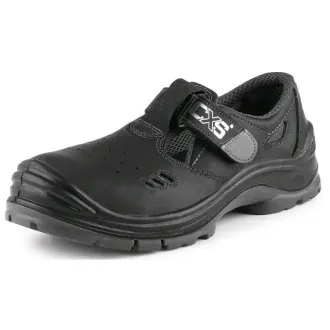 Obuv sandál CXS SAFETY STEEL IRON S1, čierny, veľ. 40 Obuv sandál CXS SAFETY STEEL IRON S1, čierny, veľ. 40