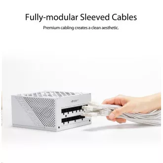 ASUS zdroj ROG-STRIX-850G-WHITE, 850W, 80+ Gold, modular ASUS zdroj ROG-STRIX-850G-WHITE, 850W, 80+ Gold, modular