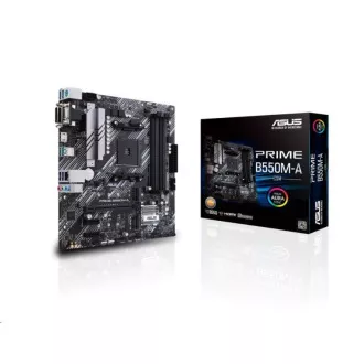 ASUS MB Sc AM4 PRIME B550-A/CSM, AMD B550, 4xDDR4, 1xHDMI, 1xDVI, 1xVGA, mATX