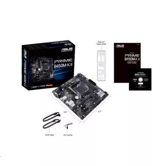 ASUS MB Sc AM4 PRIME B450-K II, AMD B450, 2xDDR4, 1xHDMI, 1xDVI, 1xVGA, mATX ASUS MB Sc AM4 PRIME B450-K II, AMD B450, 2xDDR4, 1xHDMI, 1xDVI, 1xVGA, mATX