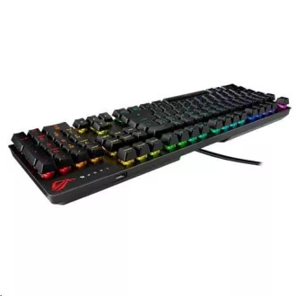 ASUS klávesnica ROG STRIX SCOPE RX, mechanická, CZ/SK, čierna ASUS klávesnica ROG STRIX SCOPE RX, mechanická, CZ/SK, čierna