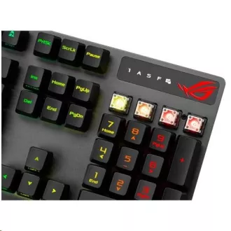 ASUS klávesnica ROG STRIX SCOPE RX, mechanická, CZ/SK, čierna ASUS klávesnica ROG STRIX SCOPE RX, mechanická, CZ/SK, čierna