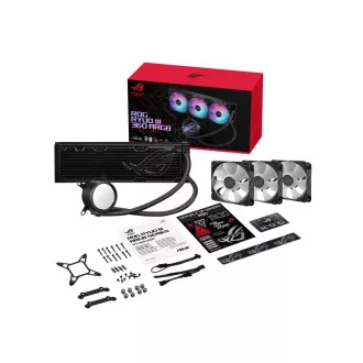 ASUS vodný chladič CPU AIO ROG RYUO III 360 ARGB, 3x120mm, LGA1851, AM5