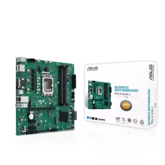 ASUS MB Sc LGA1700 PRE B760M-C-CSM, Intel B760, 4xDDR5, 2xDP, 1xHDMI, 1xVGA, mATX