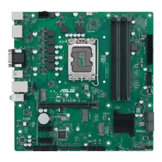 ASUS MB Sc LGA1700 PRE B760M-C-CSM, Intel B760, 4xDDR5, 2xDP, 1xHDMI, 1xVGA, mATX