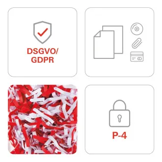HSM skartovač Securio C14 (rez: Pozdĺžny 3.9mm | vstup: 225mm | DIN: P-2 (2) | papier, sponky, plast. karty) HSM skartovač Securio C14 (rez: Pozdĺžny 3.9mm | vstup: 225mm | DIN: P-2 (2) | papier, sponky, plast. karty)