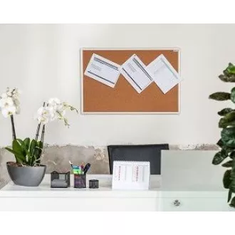 Korková nástenka AVELI 40x60, drevený rám
