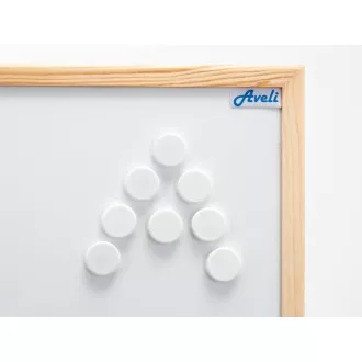 Set magnetov AVELI, biela farba Set magnetov AVELI, biela farba