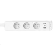 TP-Link Tapo P300 šikovný WiFi predlžovací kábel (3x230V, 2xUSB-A, 1xUSB-C, 2300W, 10A, 2, 4 GHz, BT)