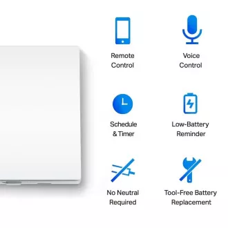 TP-Link Tapo S210 šikovný jednosmerný 1pólový vypínač