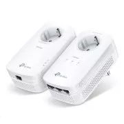 TP-Link TL-PA8033P KIT priechodný powerline set (AV1300, 3xGbE, 1xGbE, HomePlug AV2)