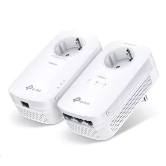 TP-Link TL-PA8033P KIT priechodný powerline set (AV1300, 3xGbE, 1xGbE, HomePlug AV2)