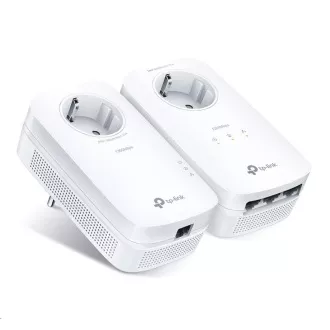 TP-Link TL-PA8033P KIT priechodný powerline set (AV1300, 3xGbE, 1xGbE, HomePlug AV2)