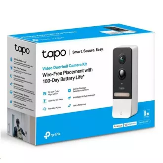 TP-Link Tapo D230S1 Chytrý video zvonček Tapo T230S1 1x Tapo D230, 1x Tapo H200 (5MP, 2K, WiFi, IR 8m, 1xGbE, microSD) TP-Link Tapo D230S1 Chytrý video zvonček Tapo T230S1 1x Tapo D230, 1x Tapo H200 (5MP, 2K, WiFi, IR 8m, 1xGbE, microSD)