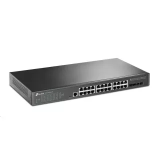 TP-Link OMADA JetStream switch pre pripojenie k UPS TL-SG3428X-UPS (24xGbE, 4xSFP+, 2xconsole, fanless)