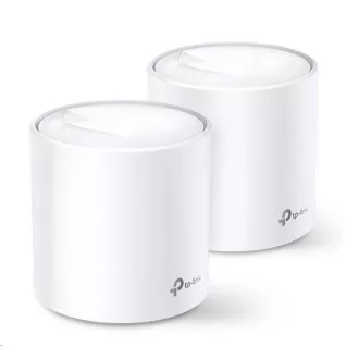 TP-Link Deco X60 (2-pack) WiFi6 Mesh (AX5400, 2, 4GHz/5GHz, 2xGbELAN/WAN) TP-Link Deco X60 (2-pack) WiFi6 Mesh (AX5400, 2, 4GHz/5GHz, 2xGbELAN/WAN)
