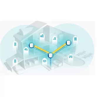 TP-Link Deco X60 (2-pack) WiFi6 Mesh (AX5400, 2, 4GHz/5GHz, 2xGbELAN/WAN) TP-Link Deco X60 (2-pack) WiFi6 Mesh (AX5400, 2, 4GHz/5GHz, 2xGbELAN/WAN)
