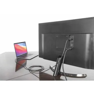 Manhattan kábel USB-C na HDMI, USB-C Male na HDMI Male, 2m, čierna