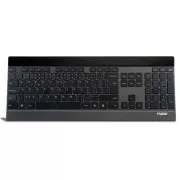 RAPOO Klávesnica E9270p USB, multimediálna, bezdrôtová, čierna, CZ