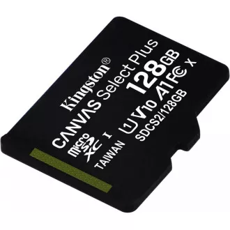 Kingston 128GB micSDXC Canvas Select Plus 100R A1 C10 - 1 ks
