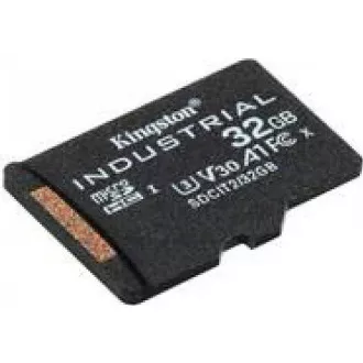 Kingston 32GB microSDHC Industrial C10 A1 pSLC Card Single Pack