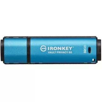 Kingston Flash Disk IronKey 32GB Vault Privacy 50 AES-256 Encrypted, FIPS 197