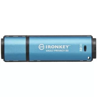 Kingston Flash Disk IronKey 32GB Vault Privacy 50 AES-256 Encrypted, FIPS 197