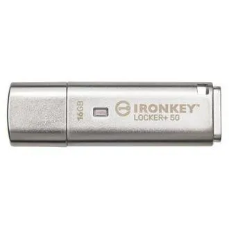 Kingston 16GB IKLP50 IronKey Locker+ 50 AES USB, w/256bit Encryption Kingston 16GB IKLP50 IronKey Locker+ 50 AES USB, w/256bit Encryption