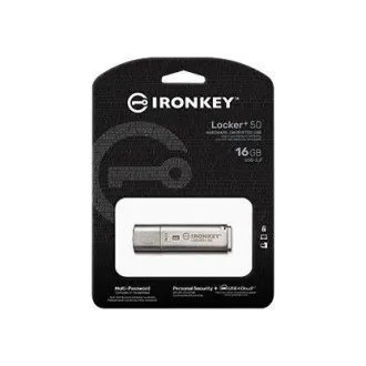 Kingston 16GB IKLP50 IronKey Locker+ 50 AES USB, w/256bit Encryption Kingston 16GB IKLP50 IronKey Locker+ 50 AES USB, w/256bit Encryption