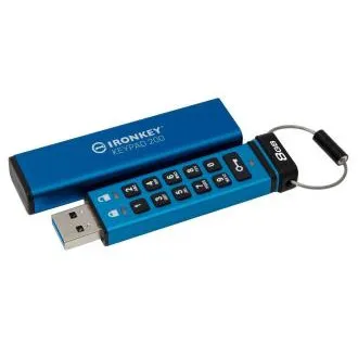 Kingston Flash Disk IronKey 8GB Keypad 200 encrypted USB flash drive Kingston Flash Disk IronKey 8GB Keypad 200 encrypted USB flash drive