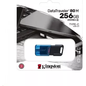 Kingston Flash Disk 256 GB DataTraveler DT80 M (USB-C 3.2 Gen 1)