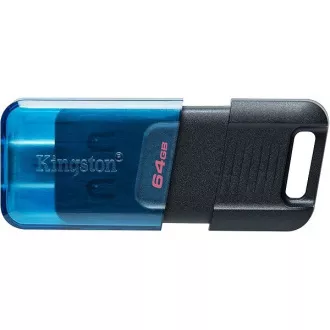 Kingston Flash Disk 64 GB DataTraveler DT80 M (USB-C 3.2 Gen 1) Kingston Flash Disk 64 GB DataTraveler DT80 M (USB-C 3.2 Gen 1)