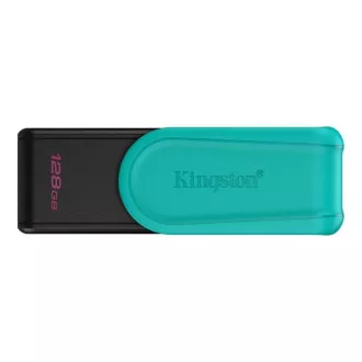 Kingston Flash Disk 128GB USB3.2 Gen 1 DataTraveler Exodia S (Black + Turquoise)